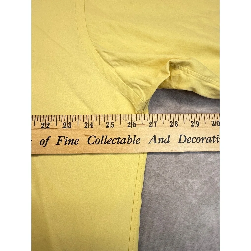 Vintage Polo Ralph Lauren Men's L Blake Yellow Cotton Oxford Button Down Shirt